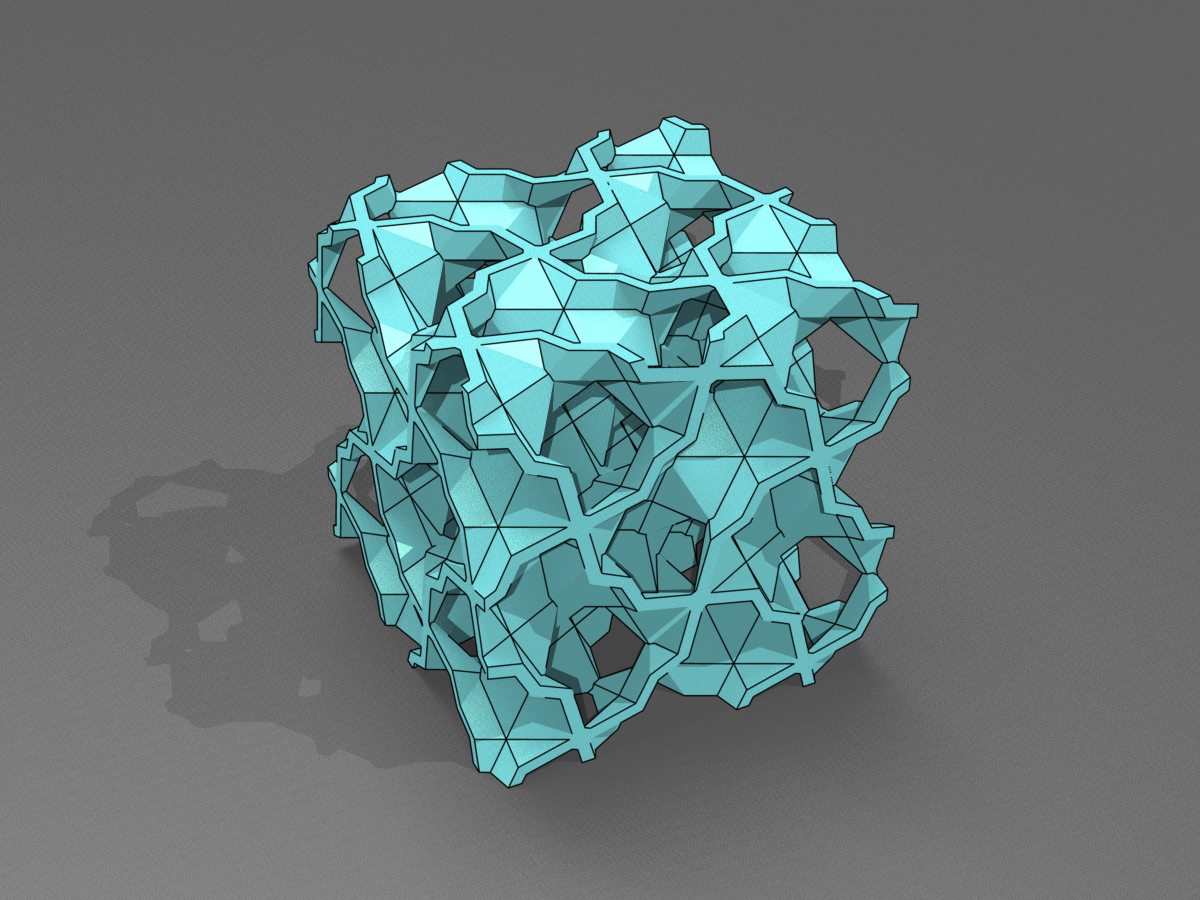 GYROID lowpoly — miniatura 23