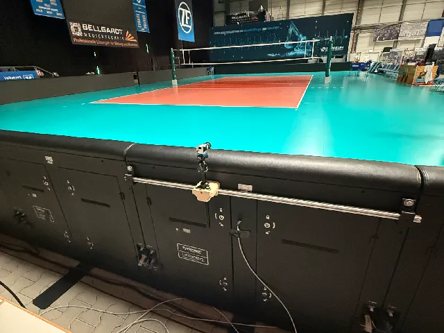 Kamerahalterung für LED-Bande Volleyball Challenge