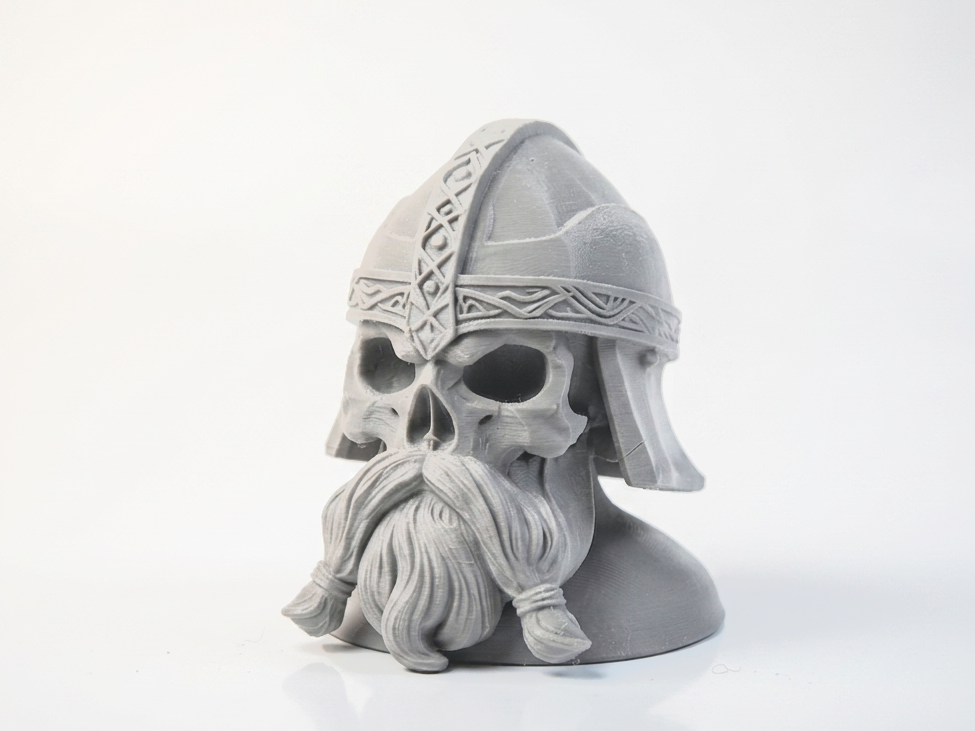 Gimli Skull Fantasy Dwarf Sculpture 3D Printable