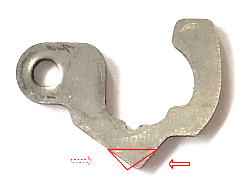 Flashforge Adventurer 5M filament sensor reversal bracket replacement