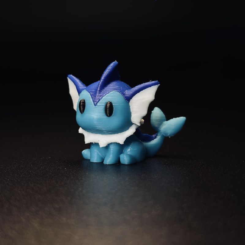 Vaporeon Pokemon Mini figure by Mortex 3d | Download free STL model ...