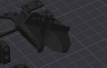 Sovol Zero fan duct for K2Plus hotend 3D model