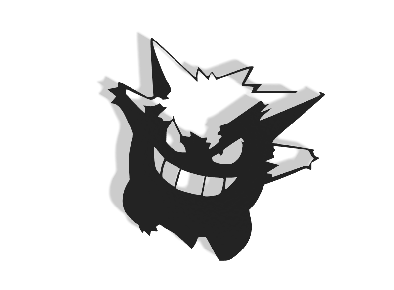 Gengar Pokemon Decor