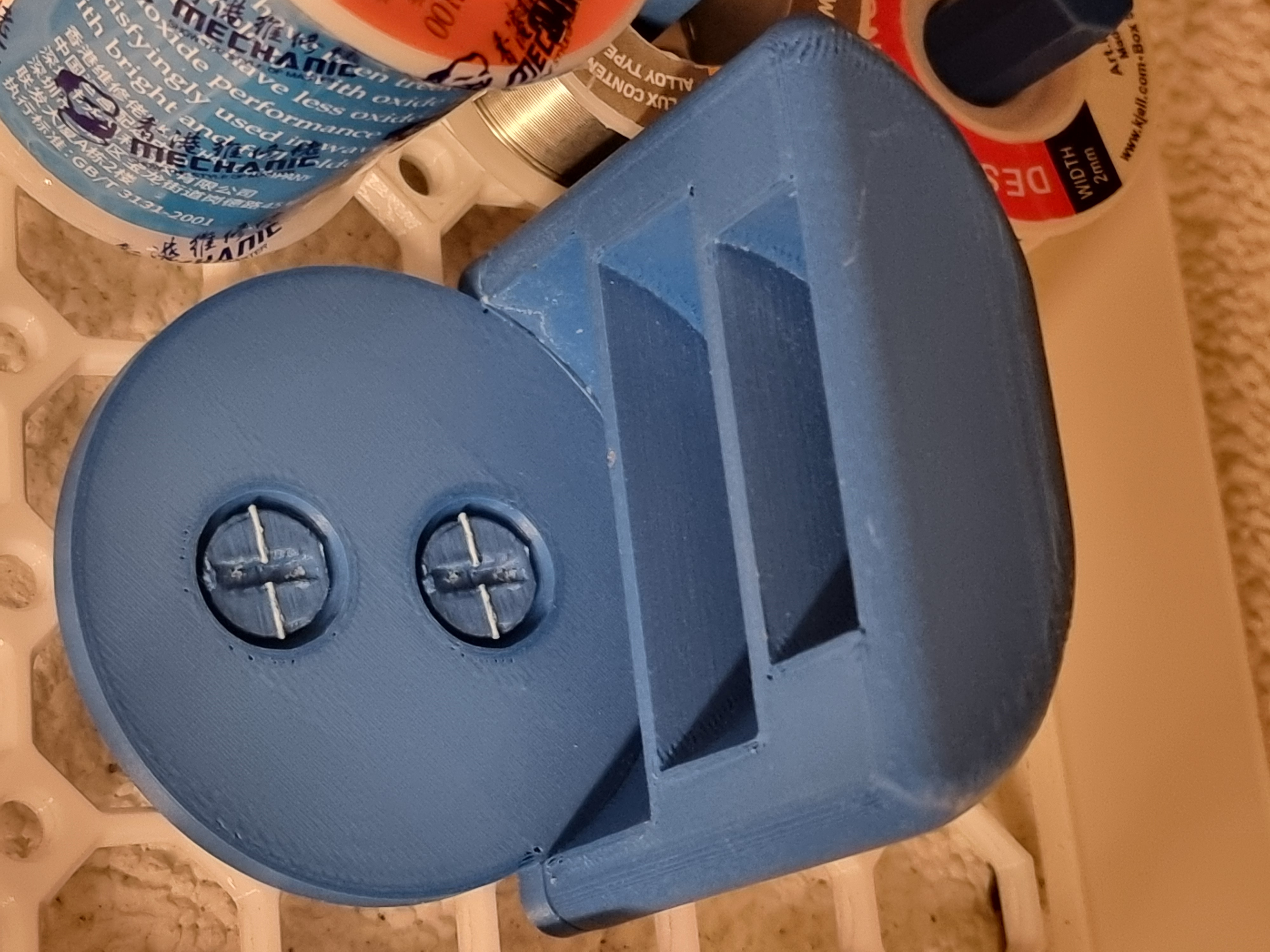 3 x Round Boxes Multiboard Bracket