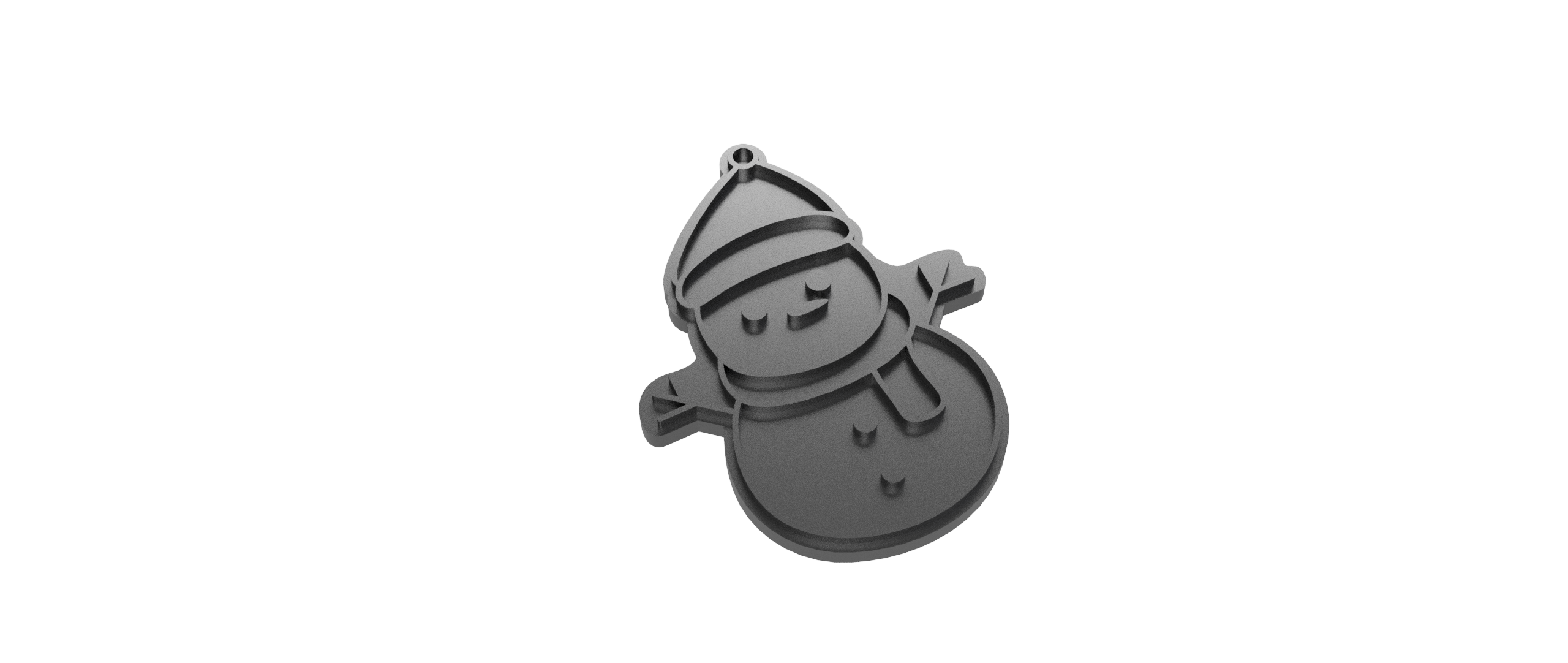 Snowman Cookie Cutter Form