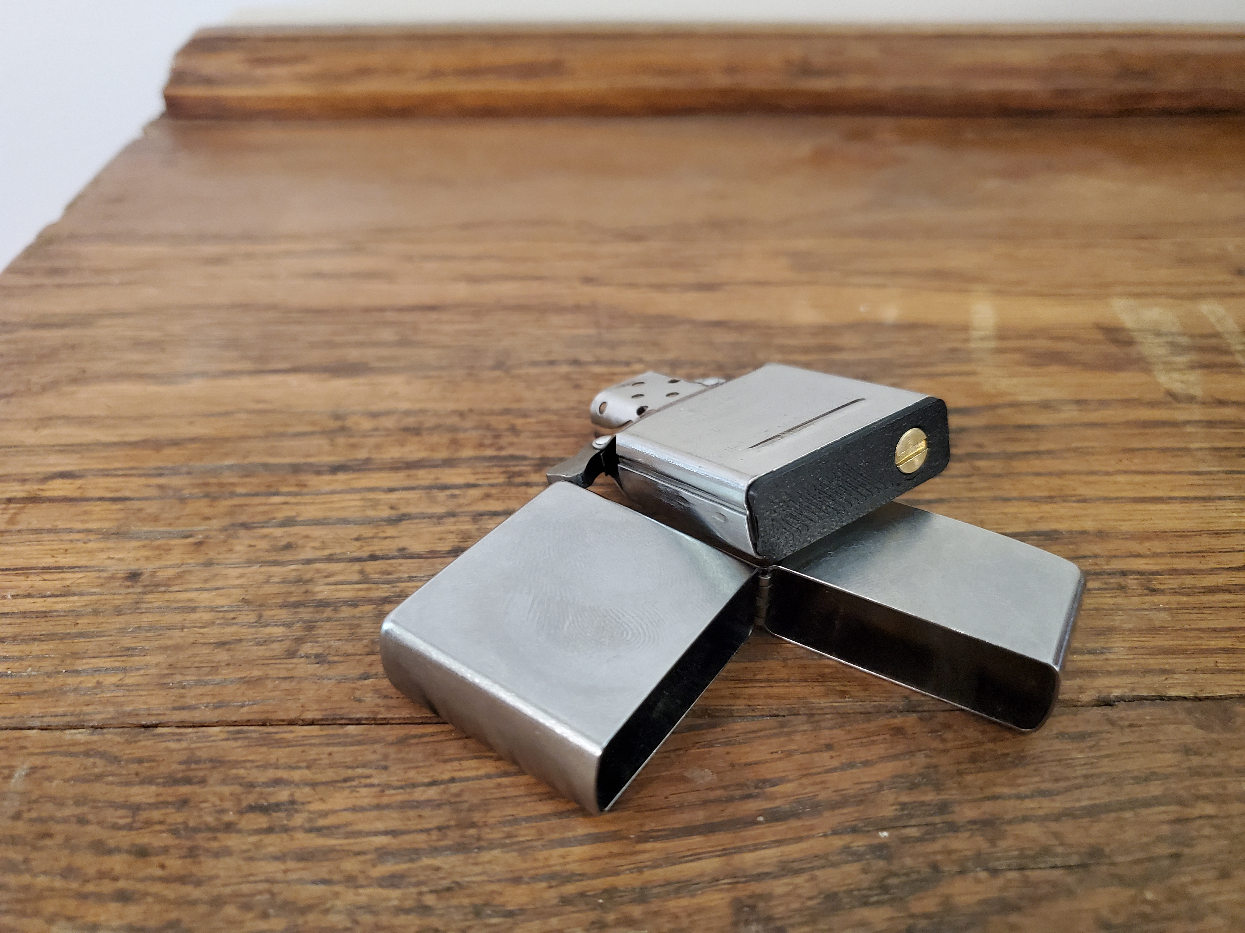 Zippo Lighter Base Plate - Fuel Saving