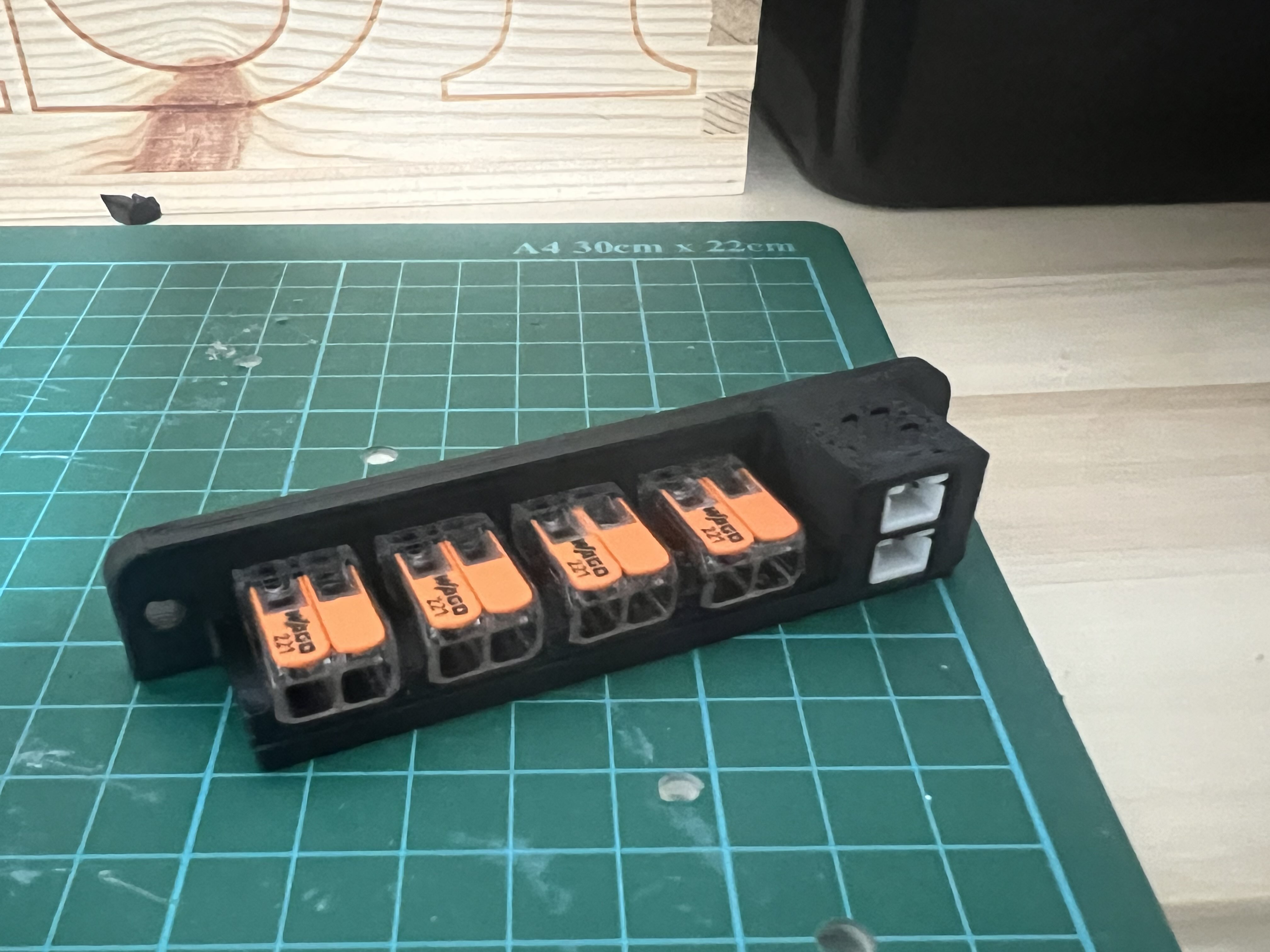 Wago 4x 221-412 and JST bed mount for 2020 remixed
