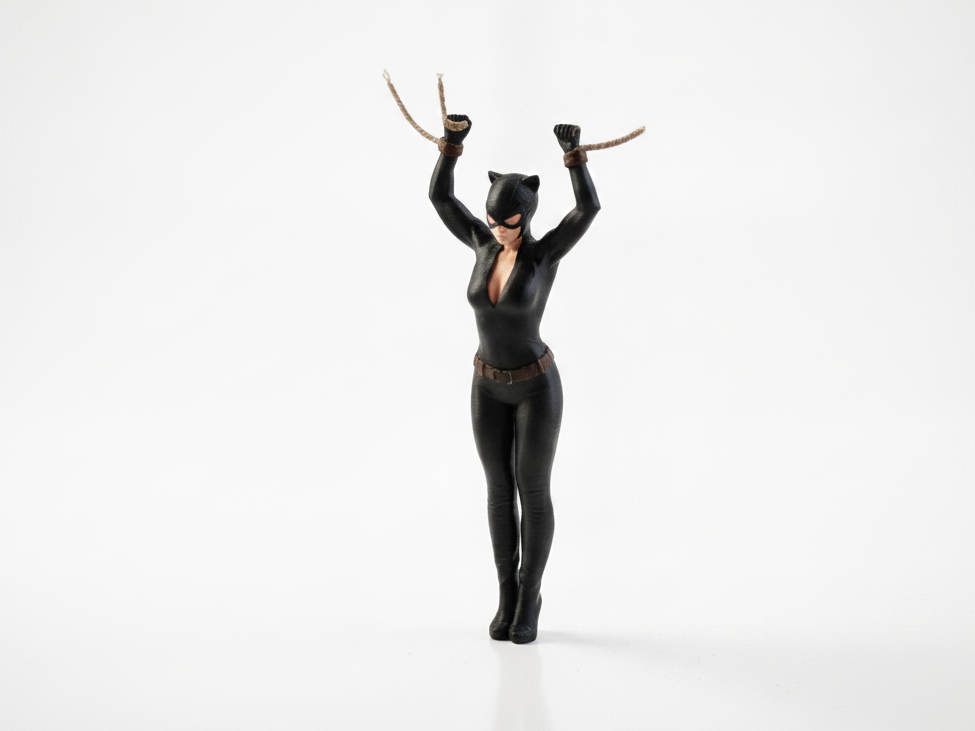 Catwoman Figurine DC Comics Collectible 3D Printable