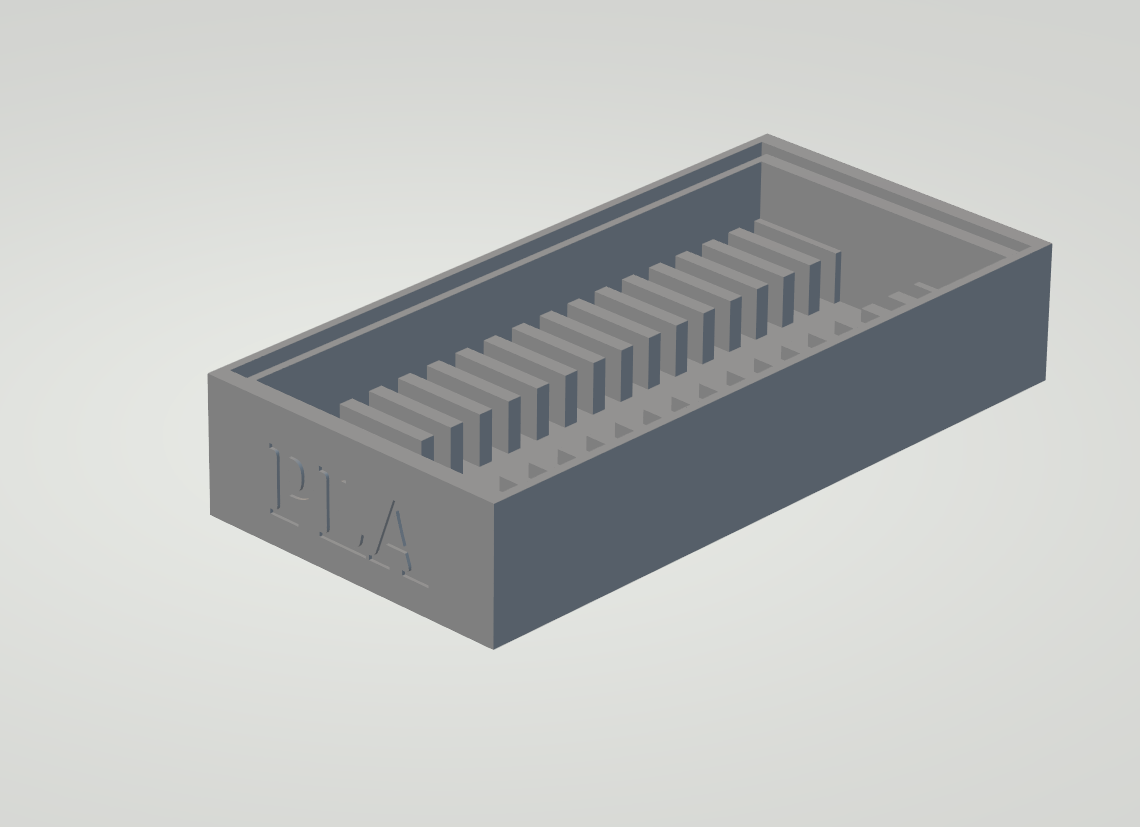 Filament sample storage