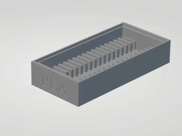Filament sample storage