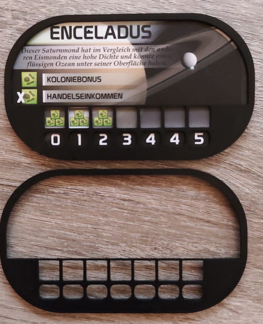 Teraforming Mars Colonies Faceplate ger/deutsch Layout