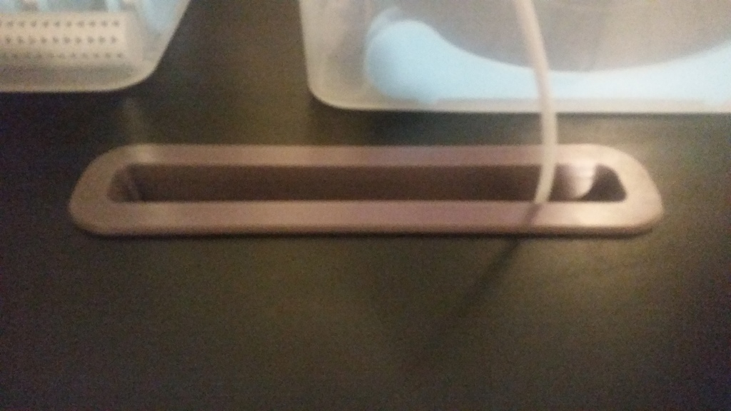 Ikea Lack Slot Grommet by Cognaiscance Download free STL model