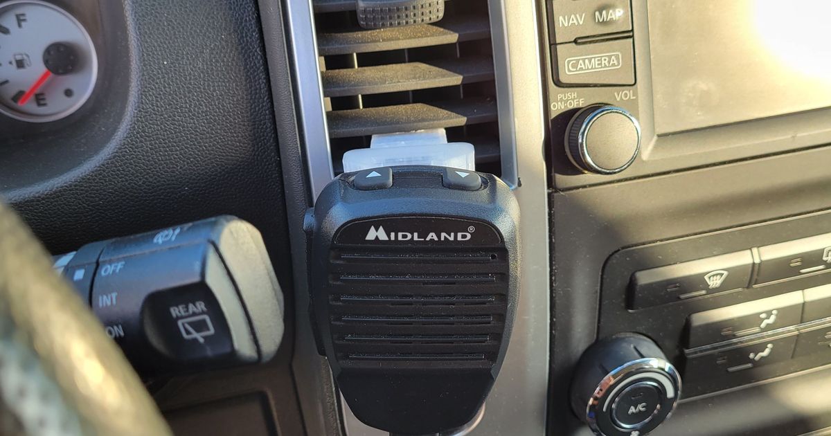 Radio mic mount by Nick218 Download free STL model