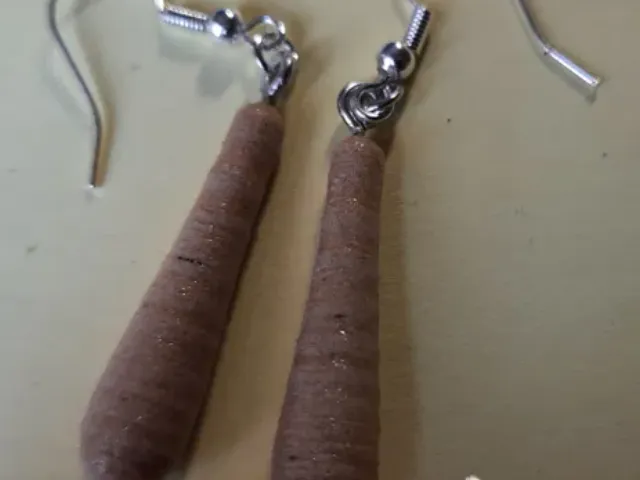 Cone earrings
