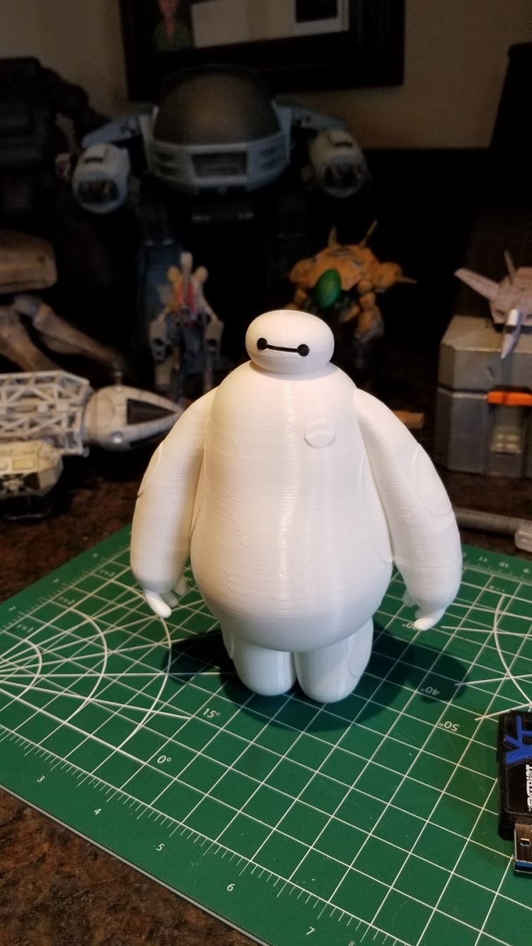 Baymax - Remixed with printable eyes