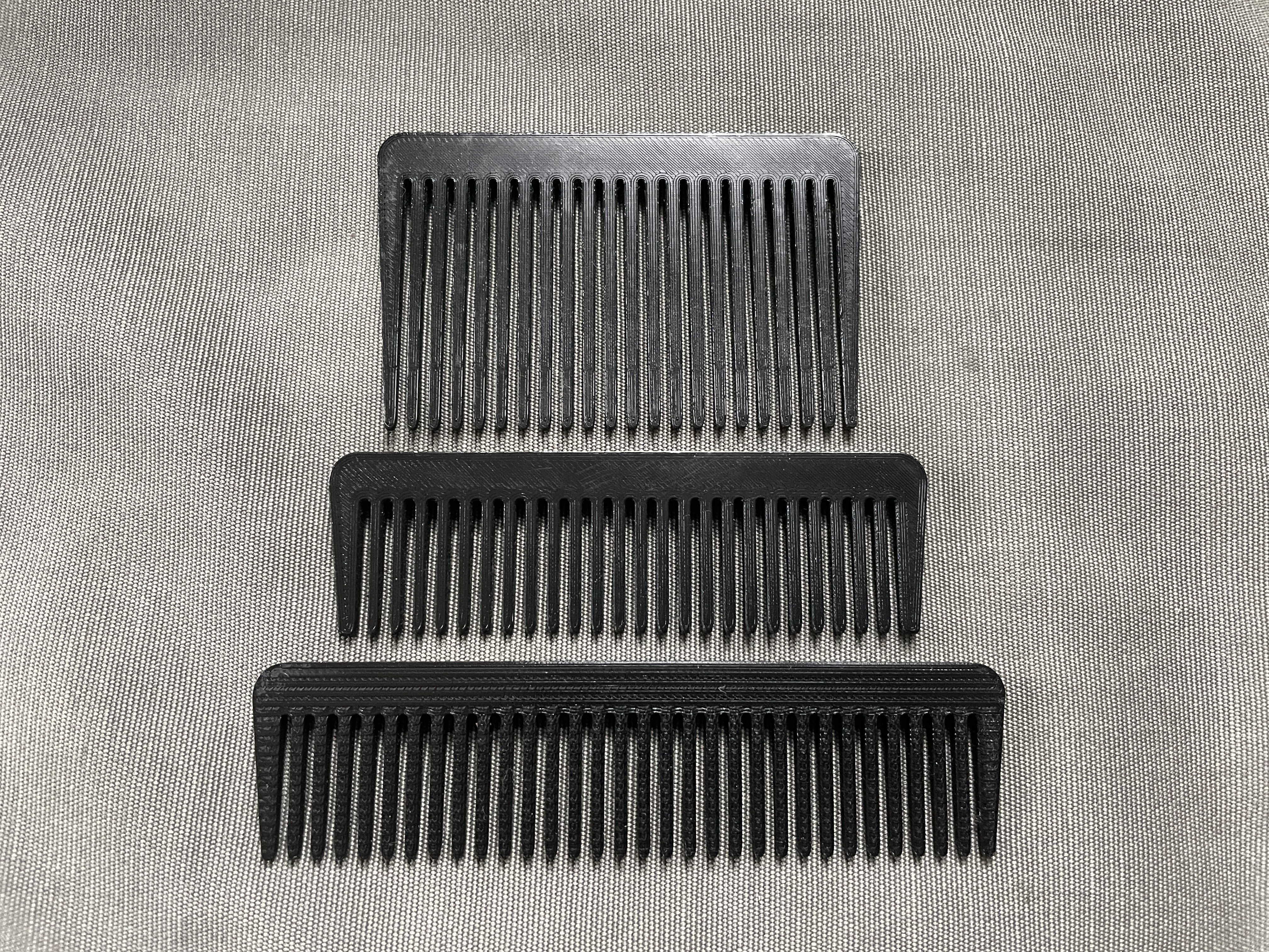 Miniatura 4 do modelo 3D Hair Combs