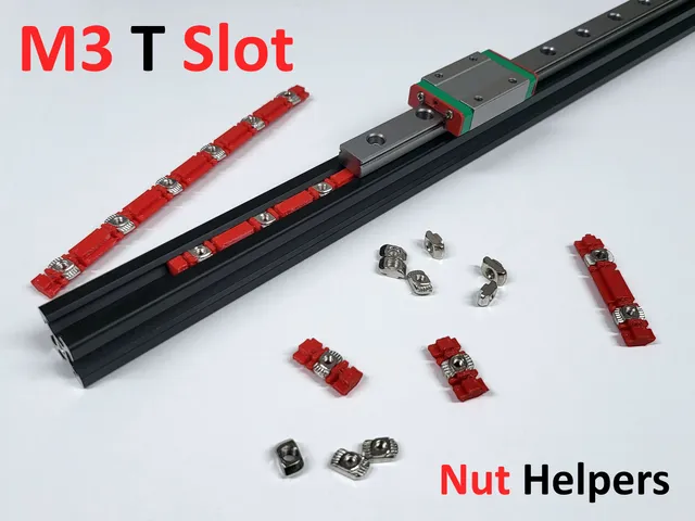 M3 T Nut Helpers for 2020 V slot Extrusion