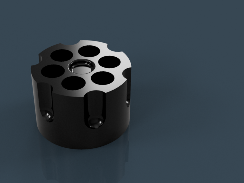 Revolver knob by PRINTSY | Download free STL model | Printables.com