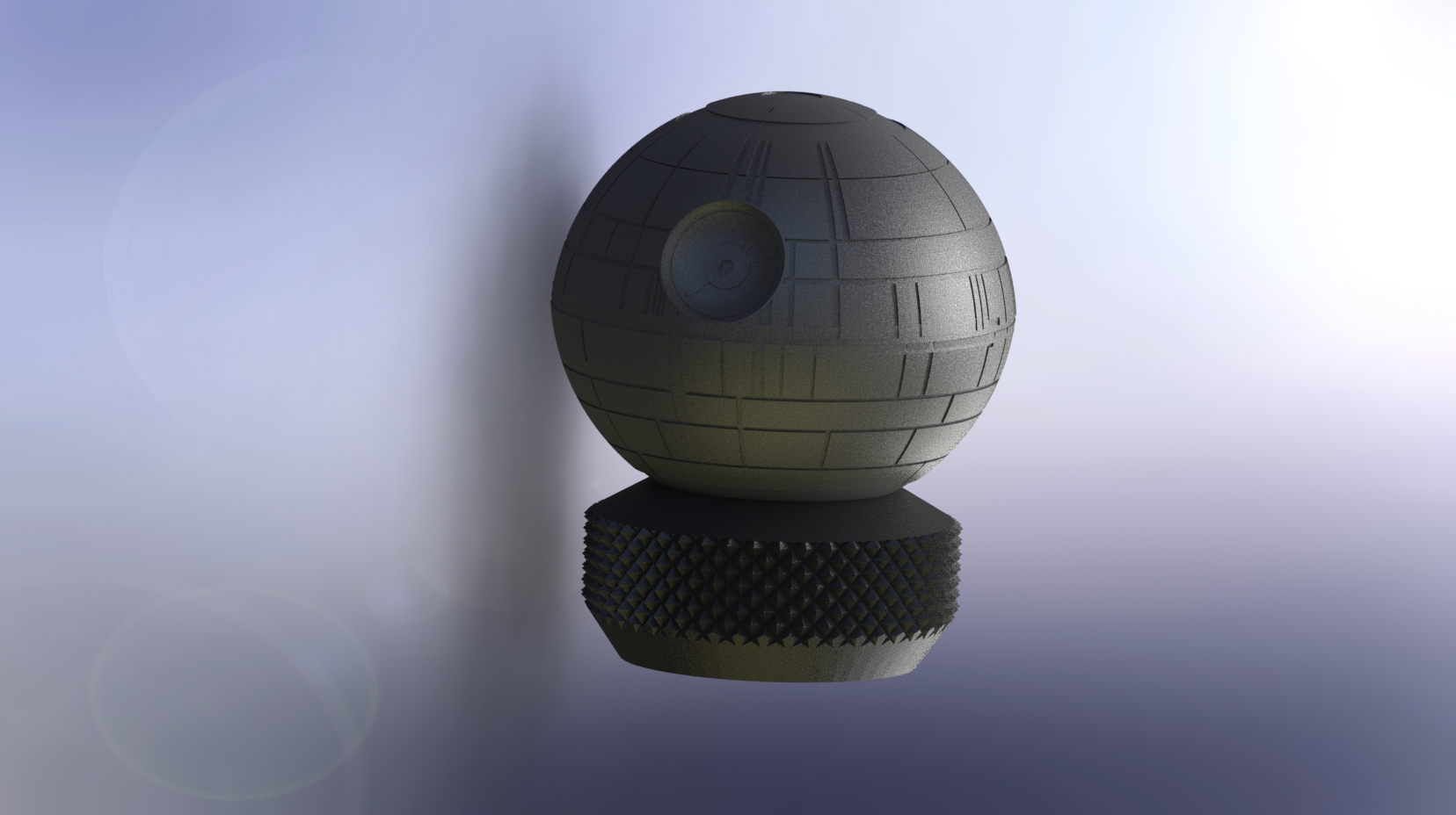 Death Star 3d Printer Control Knob Star Wars Knob Upgrade STAY ON 