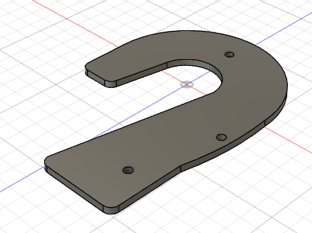 Hook for Hanging FIRST Robotics Competition (FRC) Robot