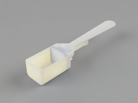 Miniatura 4 do modelo 3D Adjustable Measuring Spoon
