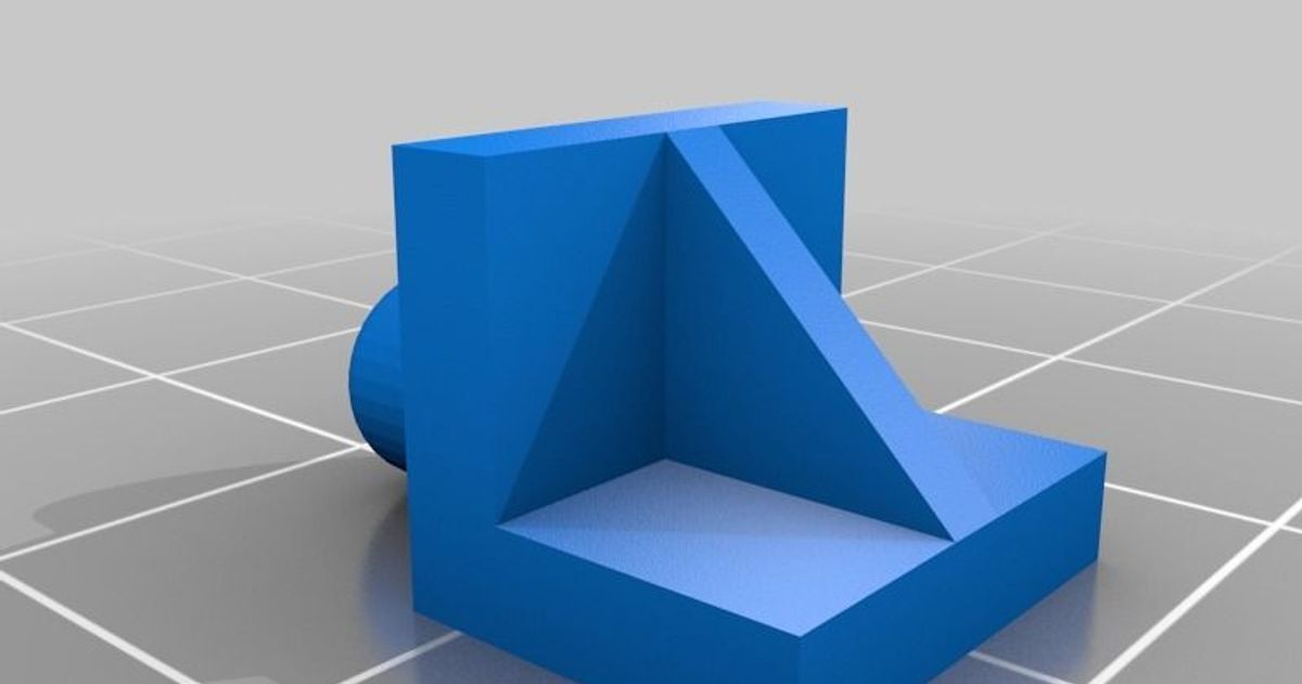 Replacement Shelf Peg by Justin Spanier Download free STL model