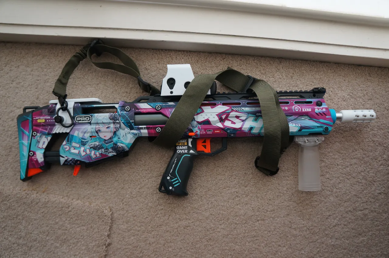 QD sling mount for LongXshot (X-Shot Longshot Pro) Stock Lock