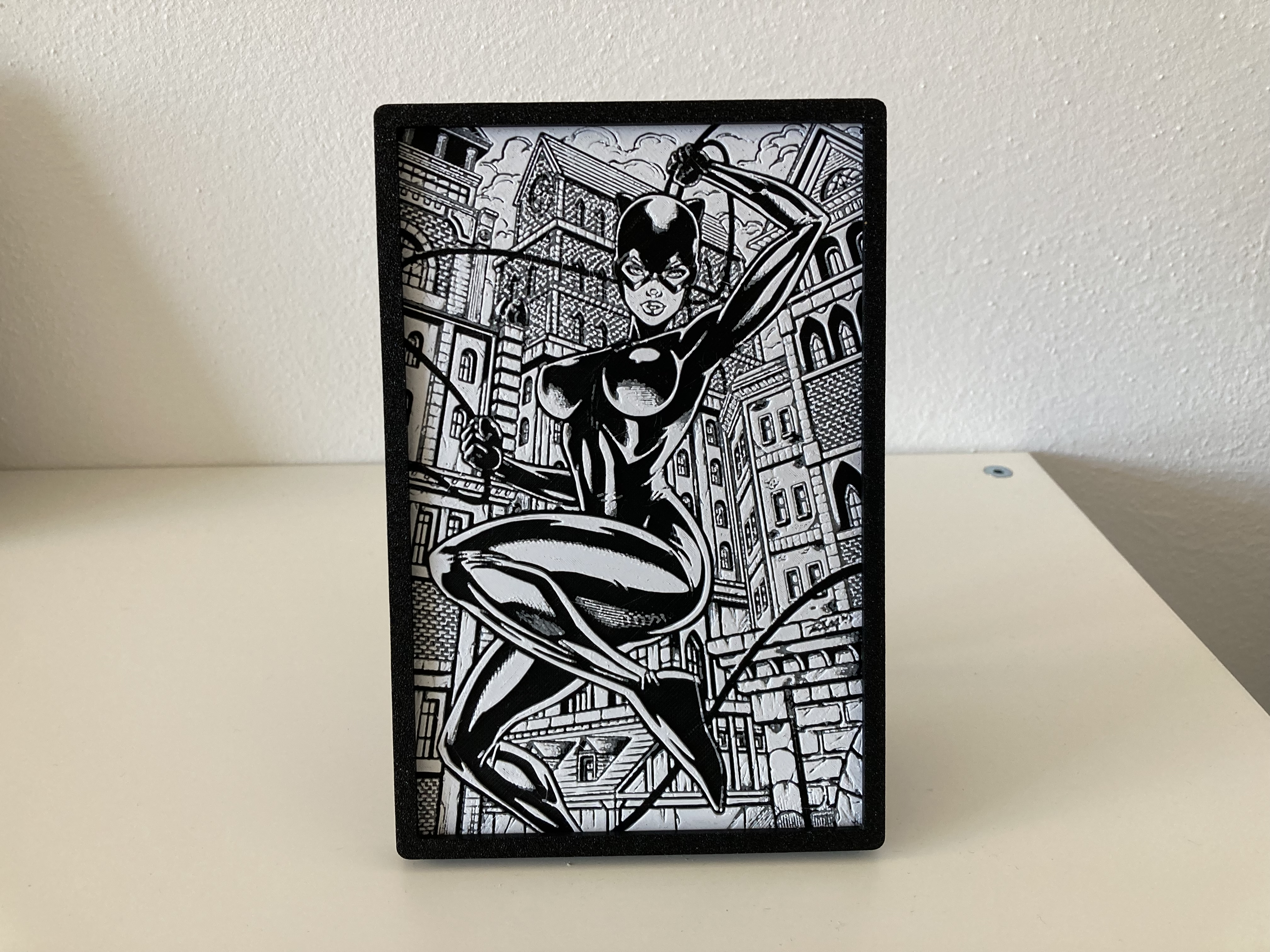 Cat woman picture - HueForge