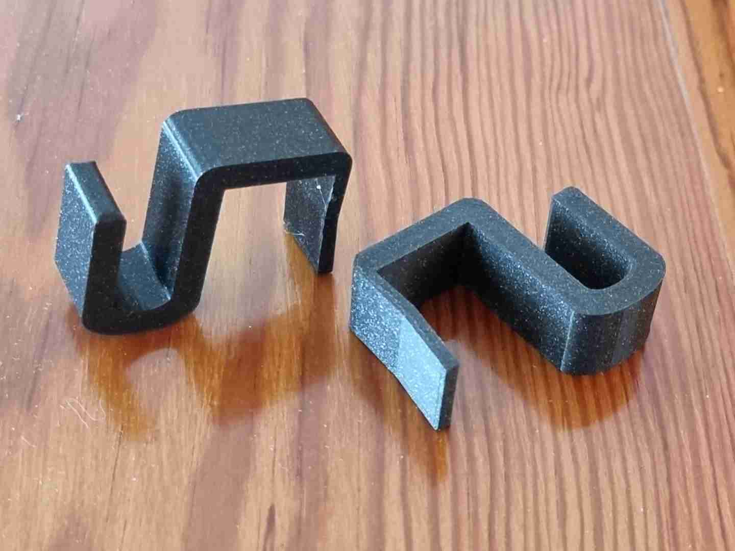 Miniatura 4 do modelo 3D 20mm panel towel hook