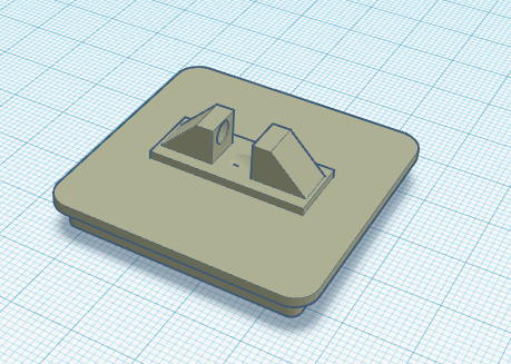 Gridfinity Raspberry pi cam adapter