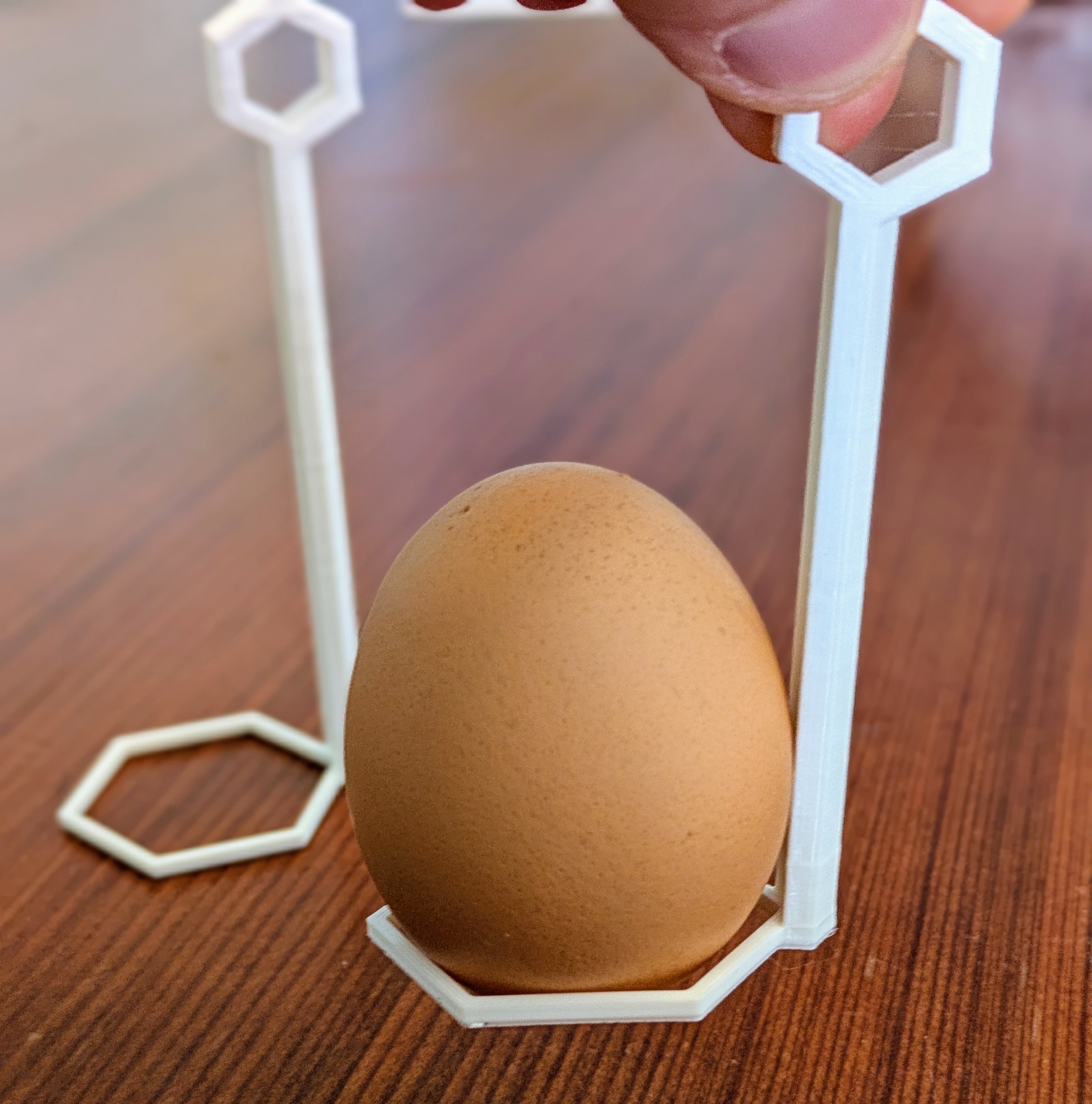 Miniatura 4 do modelo 3D Parametric Easter Egg Hex Dipper