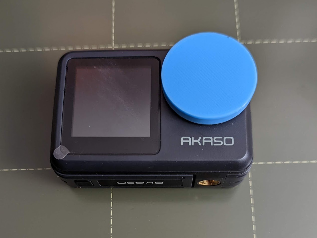 akaso brave 7 lens