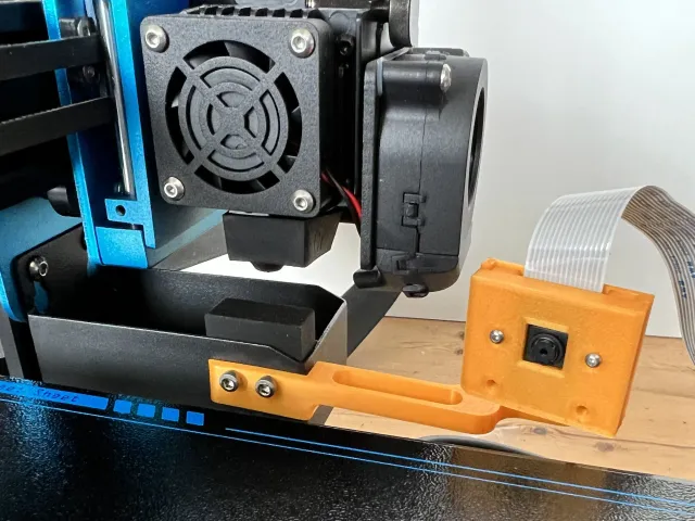 Pi Camera Holder for Sovol SV04 Printer X-axis