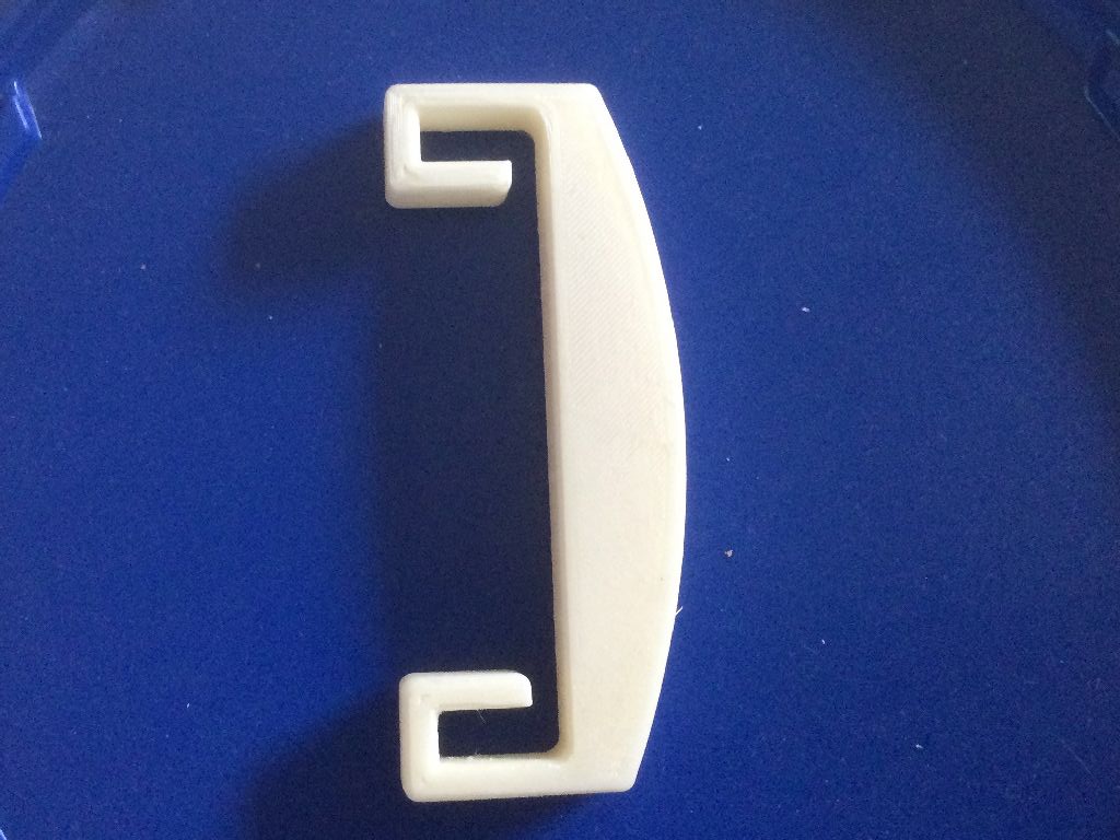 Miniatura 4 do modelo 3D Simplistic Shopping Bag Handle  (Customizable)