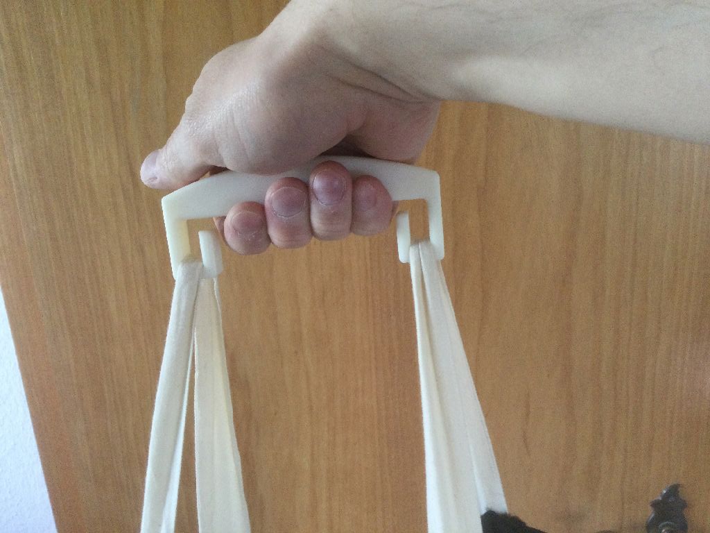 Miniatura 5 do modelo 3D Simplistic Shopping Bag Handle  (Customizable)