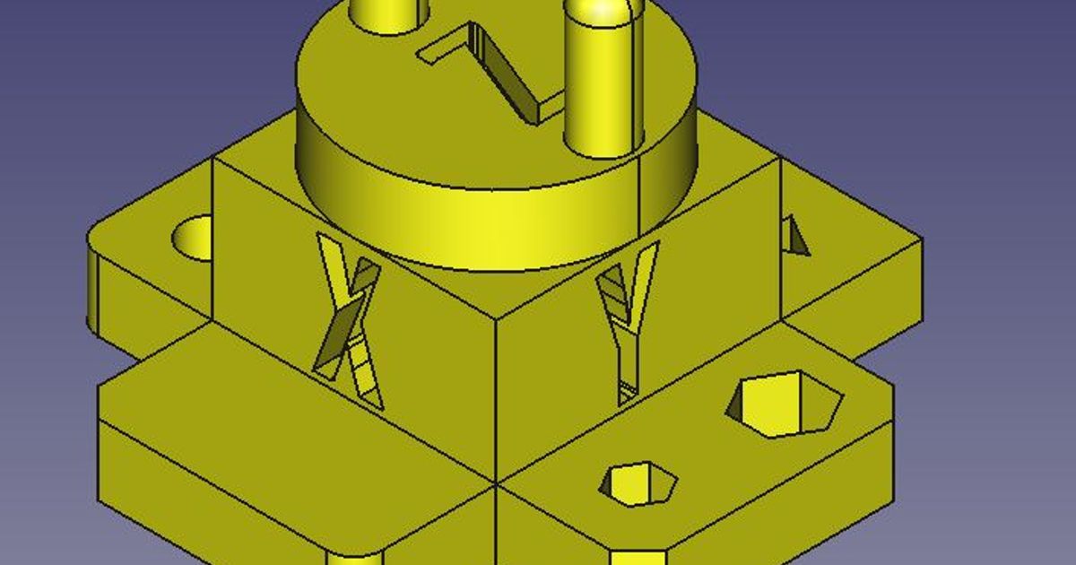 Calibration cube & test setting da Innovaland 3D Scarica il modello