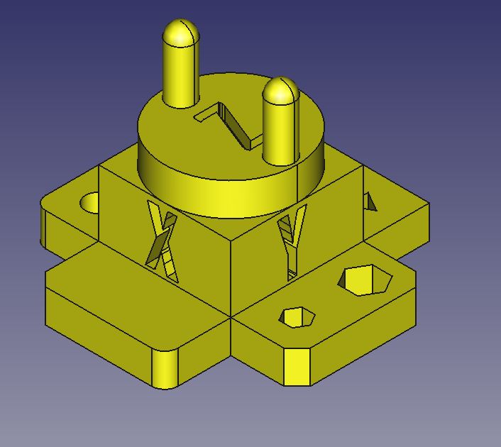 Calibration cube & test setting