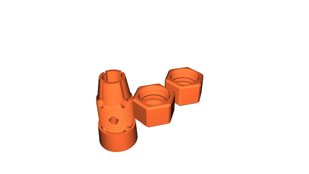 Rigid coupling collet by Brandano | Download free STL model ...