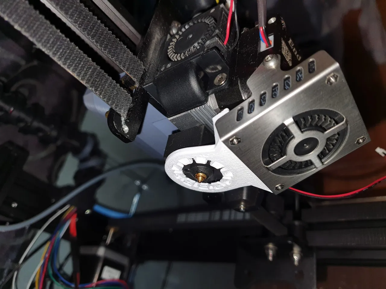 Ender 3 S1 circular Fan Duct by Moryuthers | Download free model | Printables.com
