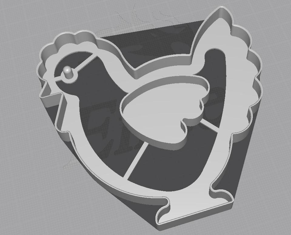 Cookie cutter Chicken