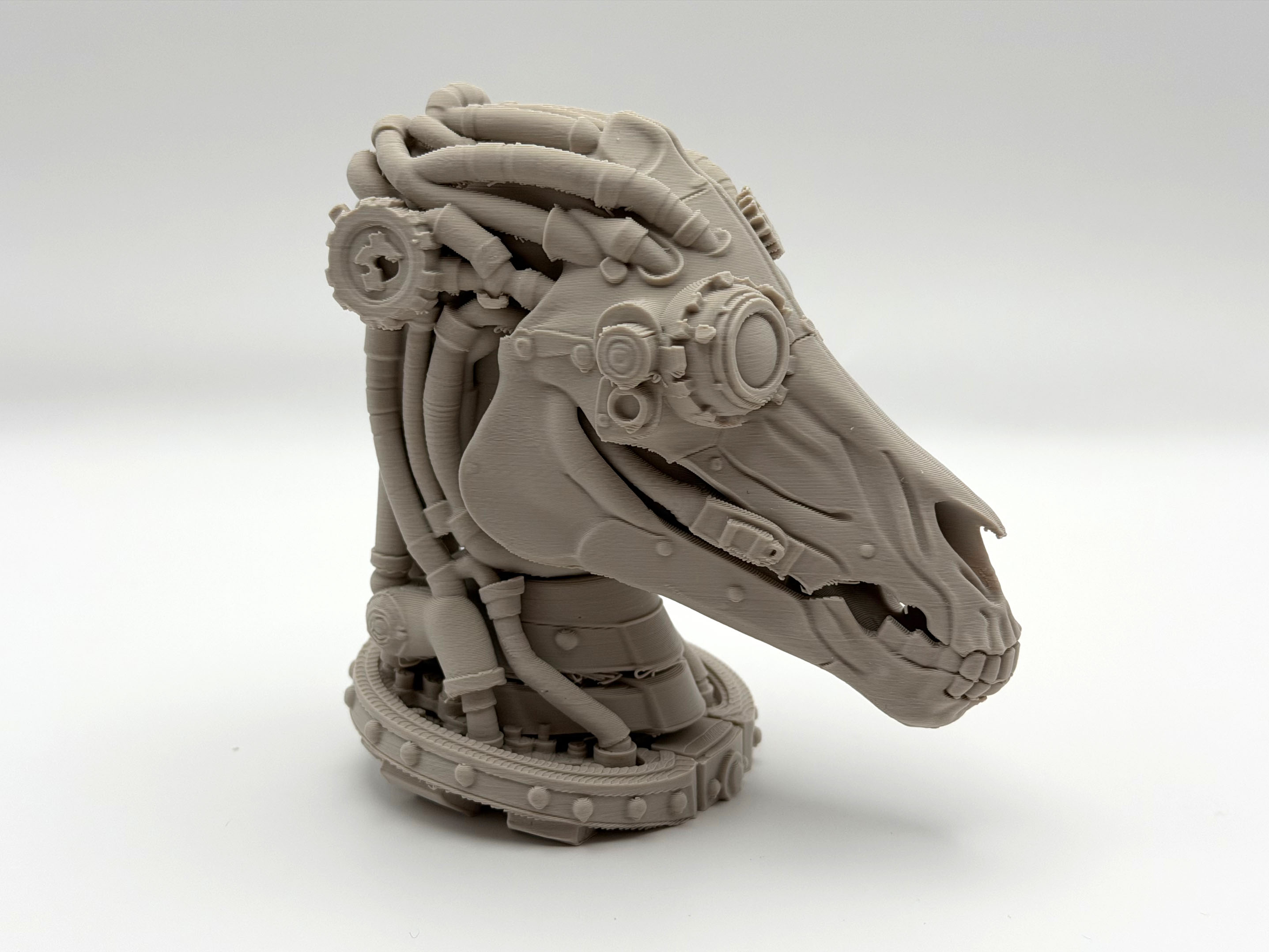 Steampunk Horse Bust — thumbnail 5