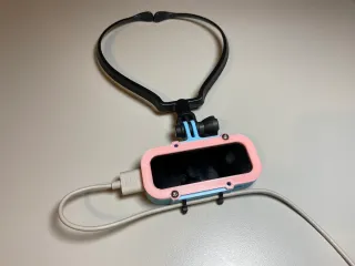 Leap Motion Controller ネックマウント付き Leap Motion controller GoPro mount V1 by Rhylo Night | Download