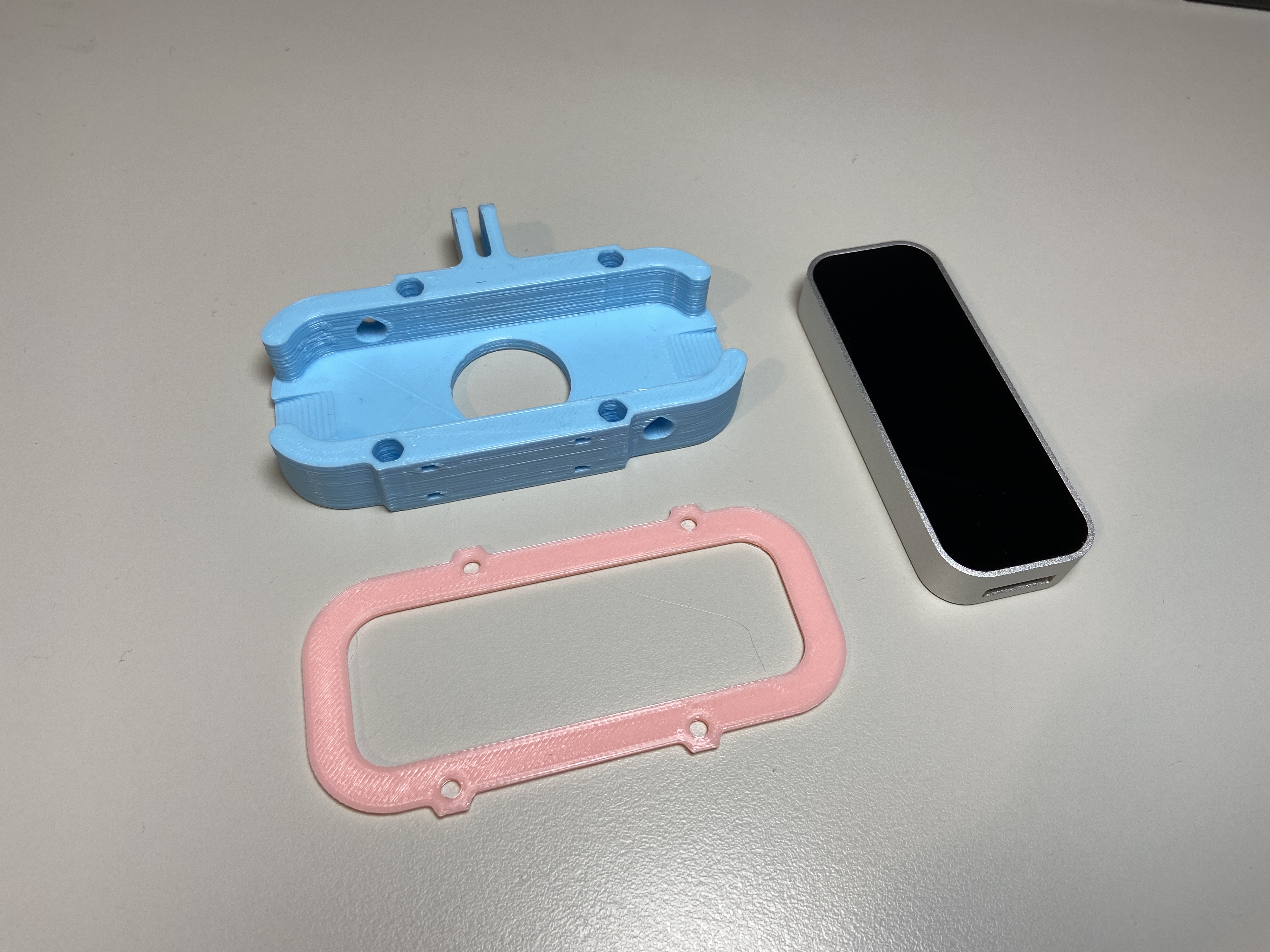 Miniatura 2 do modelo 3D Leap Motion controller GoPro mount V1