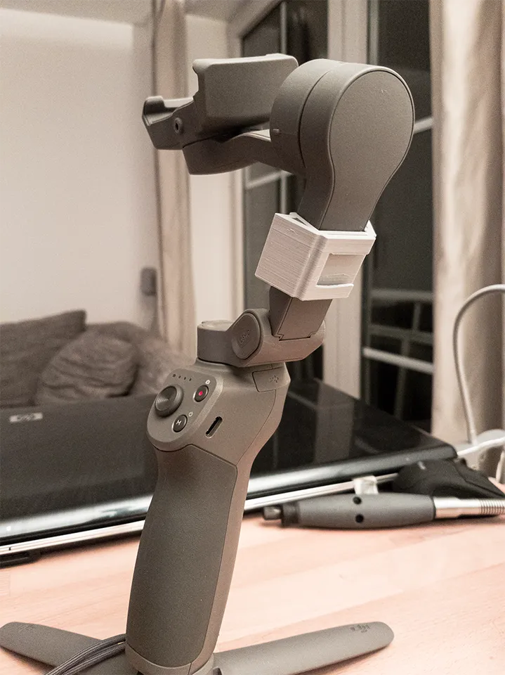 DJI Osmo Mobile 3 Microphonholder for RØDE VideoMicro by RalfD