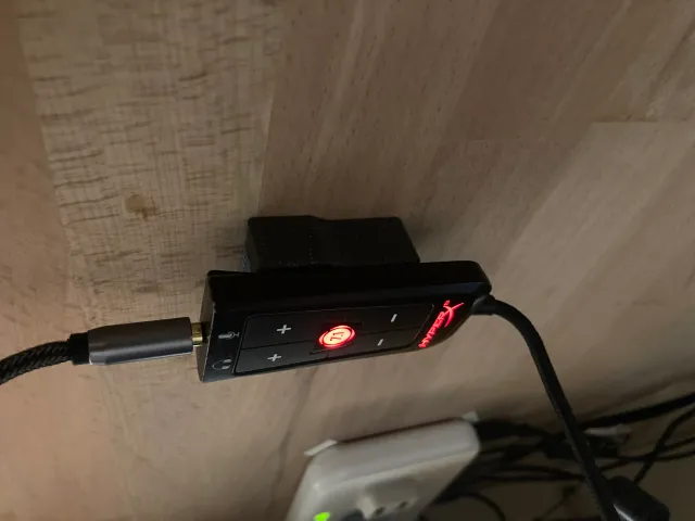 Kingston HyperX Cloud II Remote Under Desk Mount