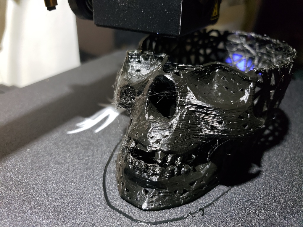 Miniatura 6 do modelo 3D Skull Night Light