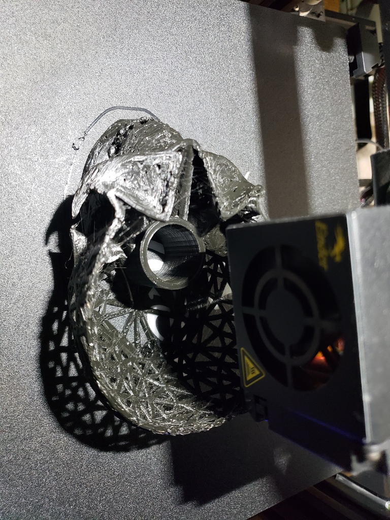 Miniatura 7 do modelo 3D Skull Night Light