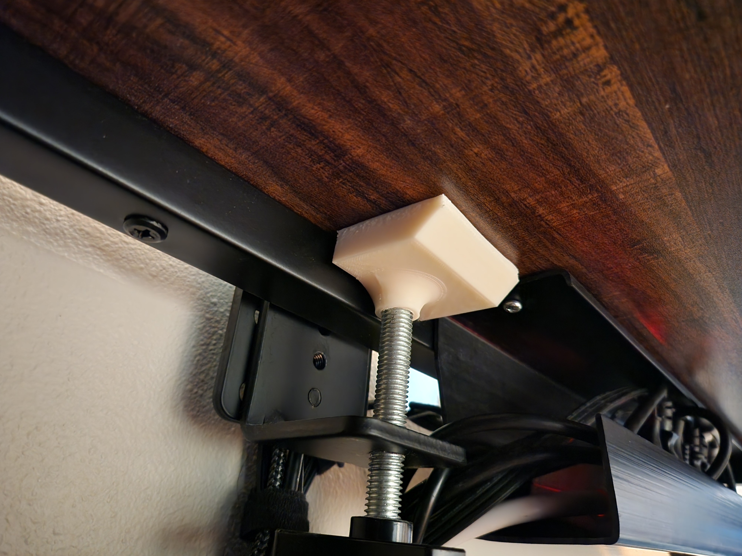 Desk Monitor Mount Low Profile Clamp