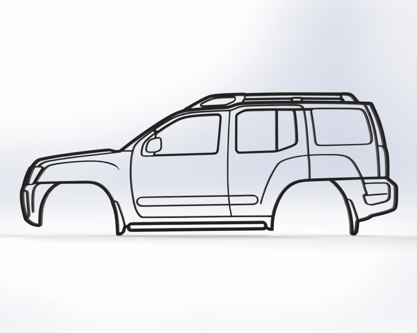 Nissan Xterra Wall Art