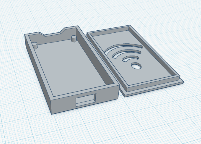 Super Thin ESP8266 NodeMCU Case